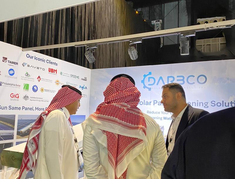 DARBCO Robotics Participated in The Solar & Storage Live KSA 2024.