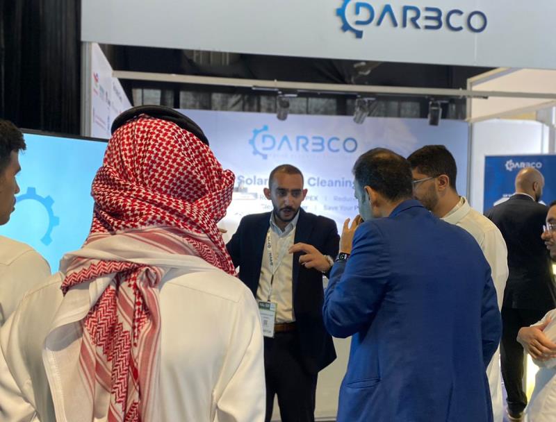 DARBCO Robotics Participated in The Solar & Storage Live KSA 2024.